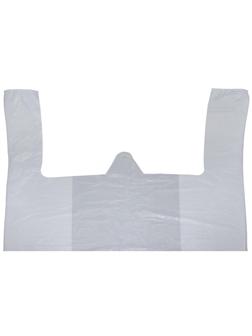 Пакет-майка ПНД 45+30х75 см 12 мкм Артпласт Белая 50 шт/уп