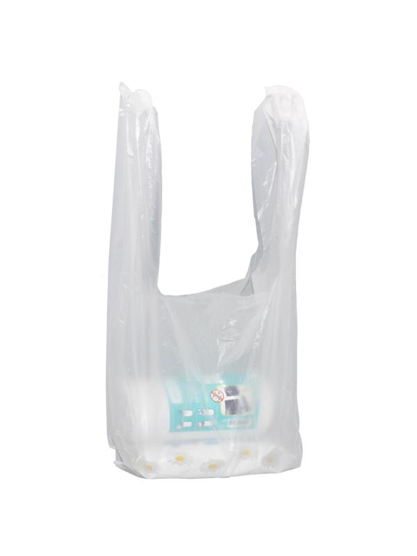 Пакет-майка ПНД 25+12х45 см 9 мккм Артпласт Белая 100 шт/уп