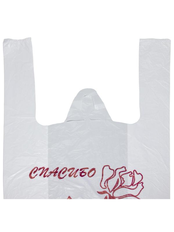 Пакет-майка ПНД 25+12х45 см 10 мкм Артпласт Роза 100 шт/уп