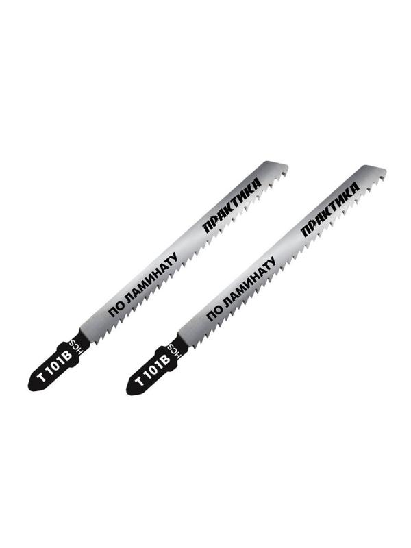 Пилка для лобзика по ламинату ПРАКТИКА T101B 100 х 75 мм (2шт) 034-434