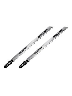 Пилка для лобзика по дереву, ДСП ПРАКТИКА T301DL 132 х 110 мм (2шт) 035-813