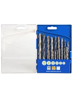 Набор сверл комбинированный ПРАКТИКА Профи 18шт 3,4,5,6,8,10 мм 640-391
