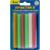 Стержень клеевой ПРАКТИКА d11х100мм цветной с блестками, 6шт. (790-229)