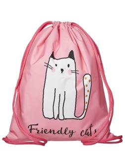 Мешок для обуви №1School Friendly cats 360x470 мм, Мо-26-1