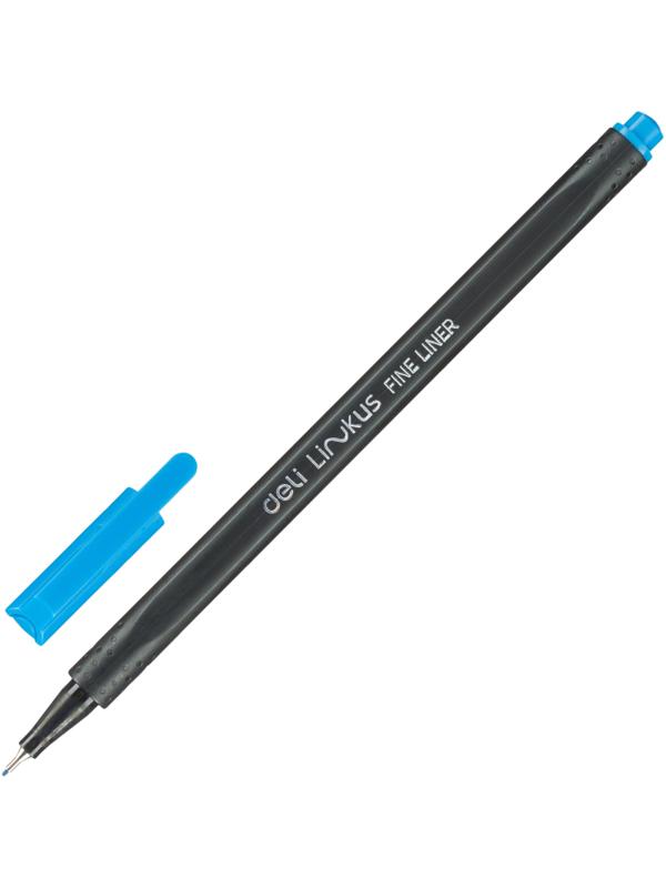 Набор линеров Deli толщина линии  0,45 мм, 6 цветов, с европодвесом