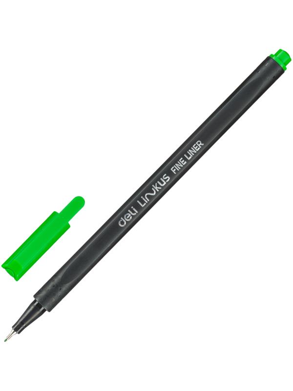 Набор линеров Deli толщина линии  0,45 мм, 6 цветов, с европодвесом