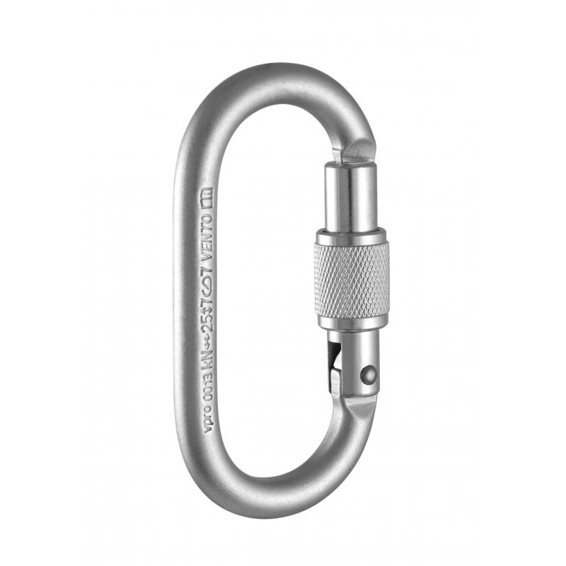 Карабин страховочный Стальной Овал с муфтой vpro 0013/vnt 1013