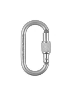 Карабин страховочный Стальной Овал с муфтой vpro 0013/vnt 1013