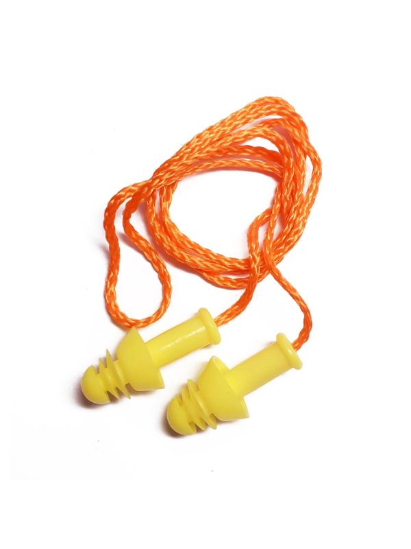 Беруши Ампаро КАСКАД многор со шнурком (арт.произв.384718) (100 пар/уп.)