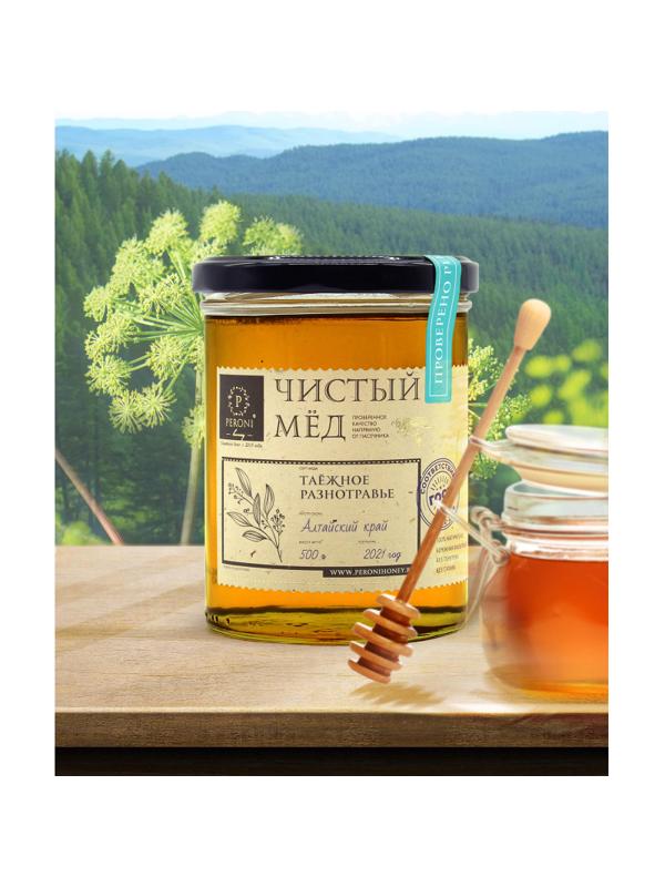 Мед Peroni Honey 500 г. Таежное разнотравье