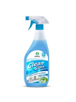 Средство для стекол и зеркал Grass Clean Glass голубая лагуна 600мл