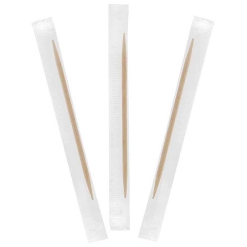 Зубочистки индивидуальные ПП, 1000шт/уп (119908)