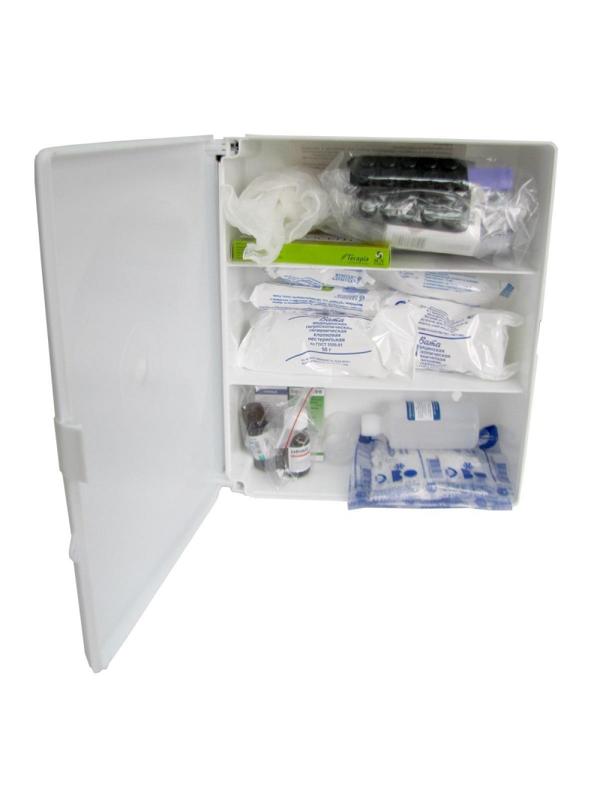 Аптечка первой помощи офисная ФЭСТ (до 30 человек) (пластиковый шкаф) № 5.4