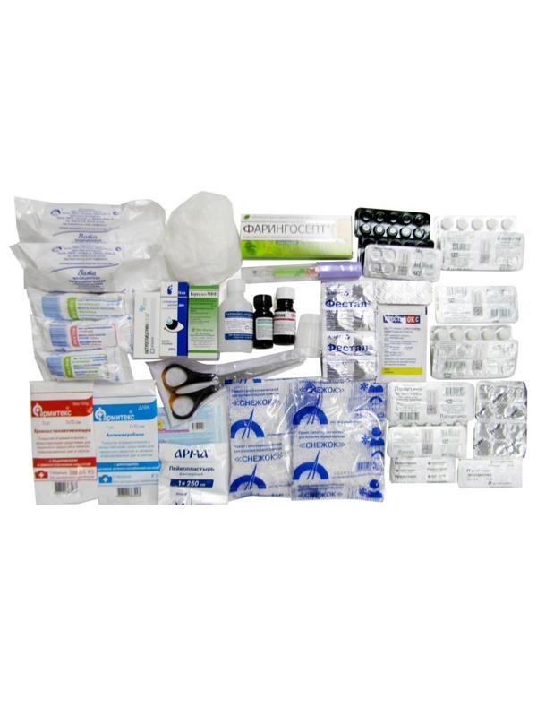 Аптечка первой помощи офисная ФЭСТ (до 30 человек) (пластиковый шкаф) № 5.4