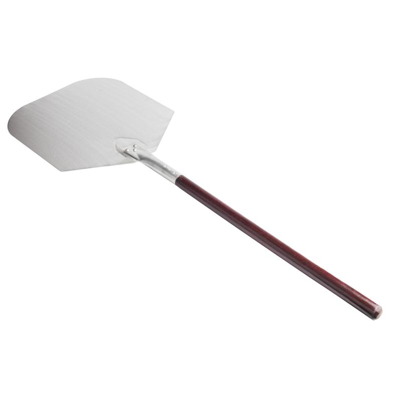 Лопатка для пиццы 30х36см, алюминий, с деревянной ручкой 57 см (AL-II H 36)