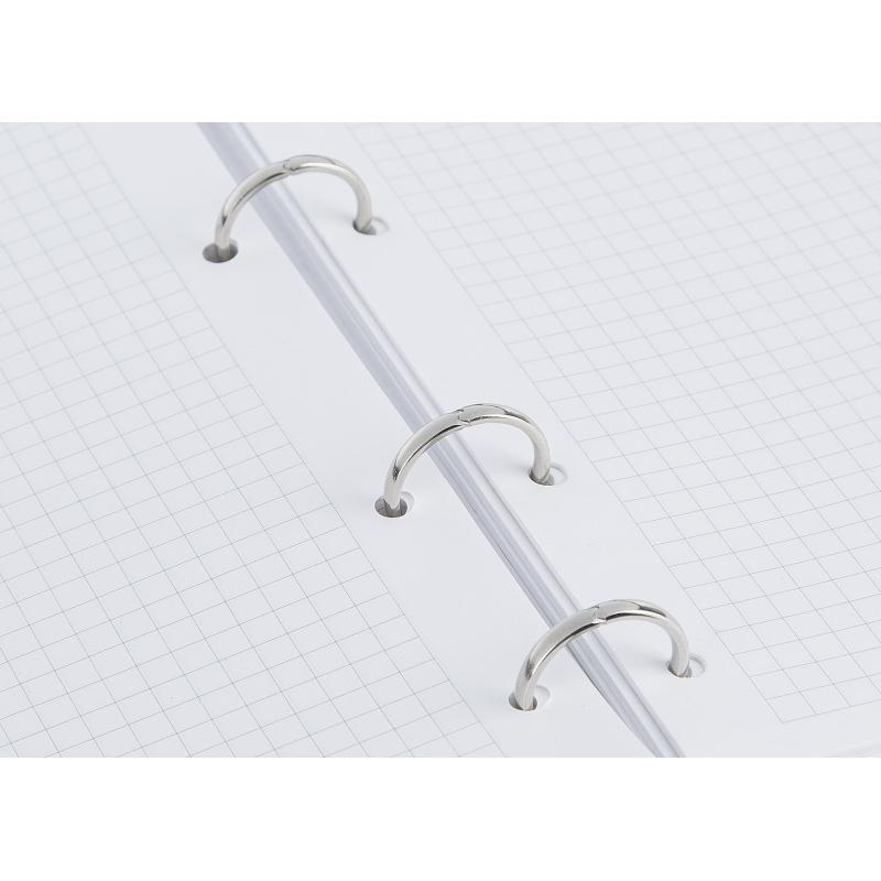 Тетрадь со сменным блоком №1School, А5,120л,клет,кольца Авто