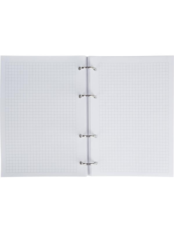 Тетрадь со сменным блоком №1School, А5,120л,клет,кольца Авто