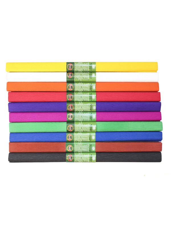 Набор креповой бумаги в рулоне 2000х500 9755, 10цв (трад) 9755037002PM