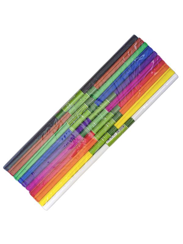 Набор креповой бумаги в рулоне 2000х500 9755, 10цв (трад) 9755037002PM