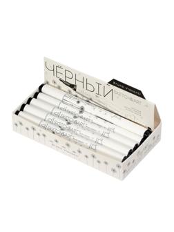 Маркер для скетчей двусторонний SKETCH&ART черный 22-0115