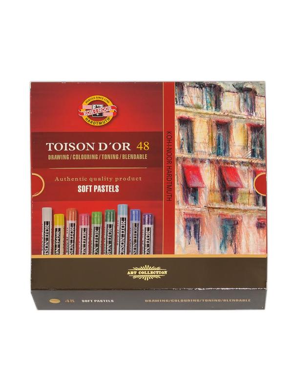 Пастель сухая KOH-I-NOOR TOISON D`OR SOFT 48цв/наб художеств 8516048005KSRU