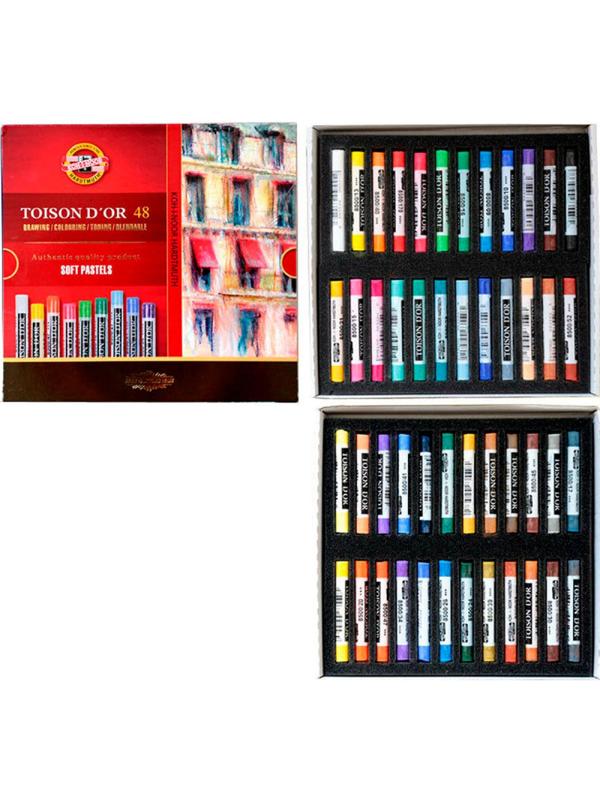 Пастель сухая KOH-I-NOOR TOISON D`OR SOFT 48цв/наб художеств 8516048005KSRU
