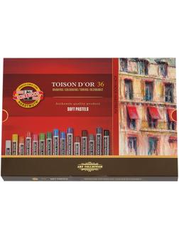 Пастель сухая KOH-I-NOOR TOISON D`OR SOFT 36цв/наб художеств 8515036005KS