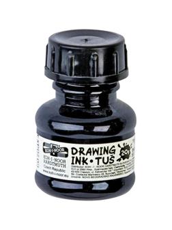 Тушь акриловая KOH-I-NOOR плакатная 20гр, черная, флакон 0141701002LP