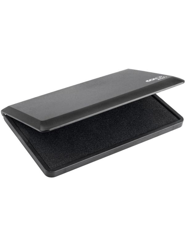 Подушка штемпельная настольная 90х160 мм, черная, MICRO 3 black