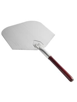 Лопатка для пиццы 30x36см, алюминий, с деревянной ручкой 30 см (AL-II H 26)