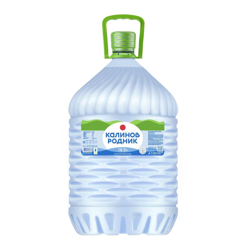 Вода питьевая Калинов Родник 19л (одноразовая бутыль)