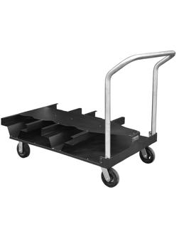 Тележка TEH_ Горизонтальная для транспортировки стоек/столбиков ограждения