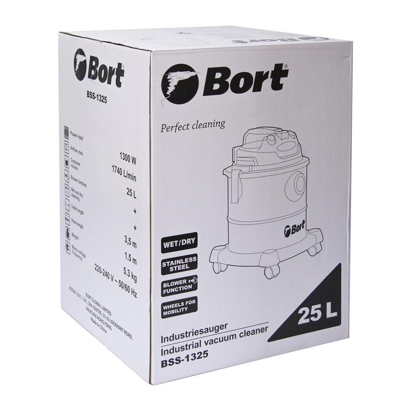 Пылесос строительный BORT BSS-1325 (91272218)