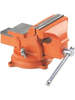 Тиски слесарные, 125 мм, поворотные, с наковальней Sparta 186255