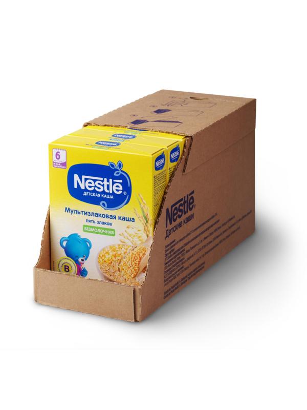 Каша безмолочная Nestle мультизл. 5 злаков с бифидоб. BL (6м), 200г