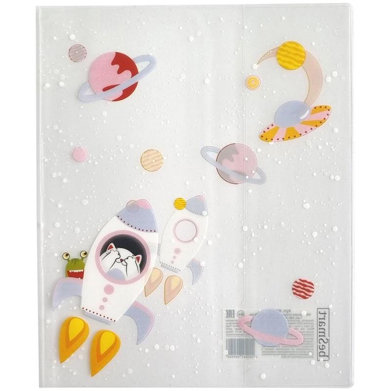 Обложка для тетрадей Be Smart Mur-mur 345х213 мм, 1 шт., ПВХ, N1418