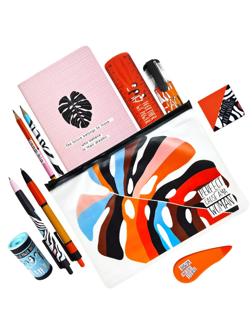 Набор канцелярский Be Smart, Abstract, 11предм,Abstract SET-SCH-22-05