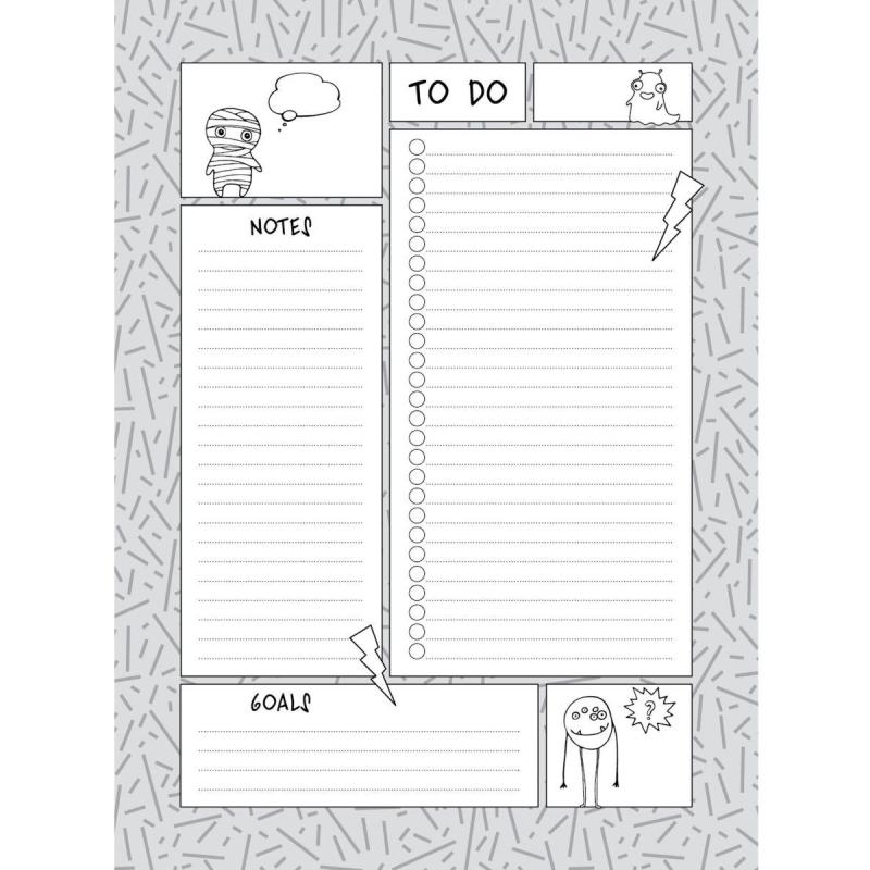 Расписание уроков Планер А5+ Check list 2,55л.,склейка недат.,ПНС2255508