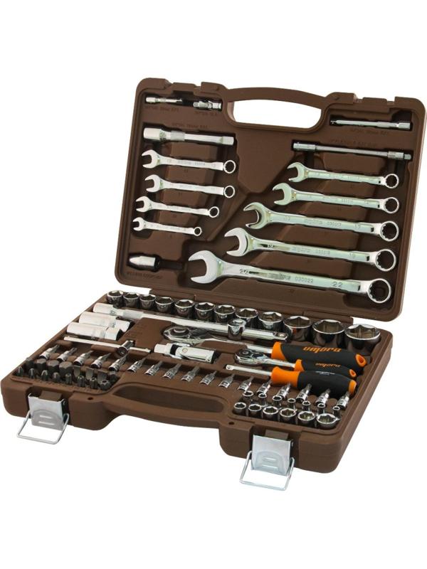 Набор инструмента 1/4, 1/2DR, 82 предмета Ombra OMT82S