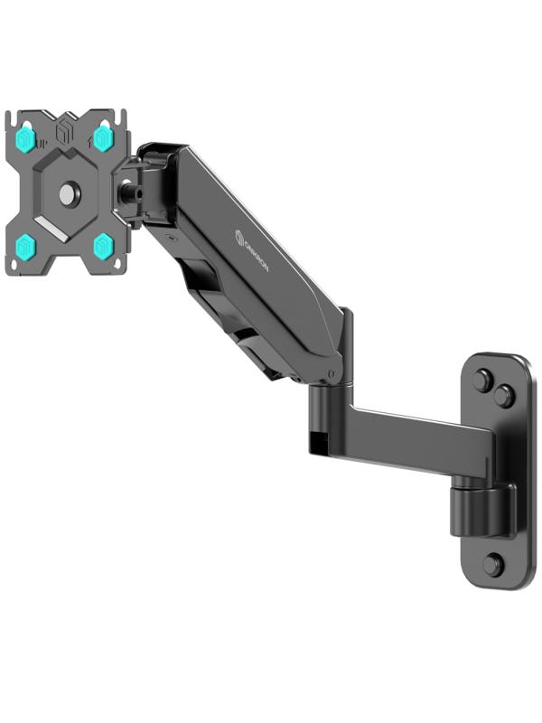 Кронштейн Onkron G150, TV 13-34, газлифт, настенный, наклонно-поворотн, чер