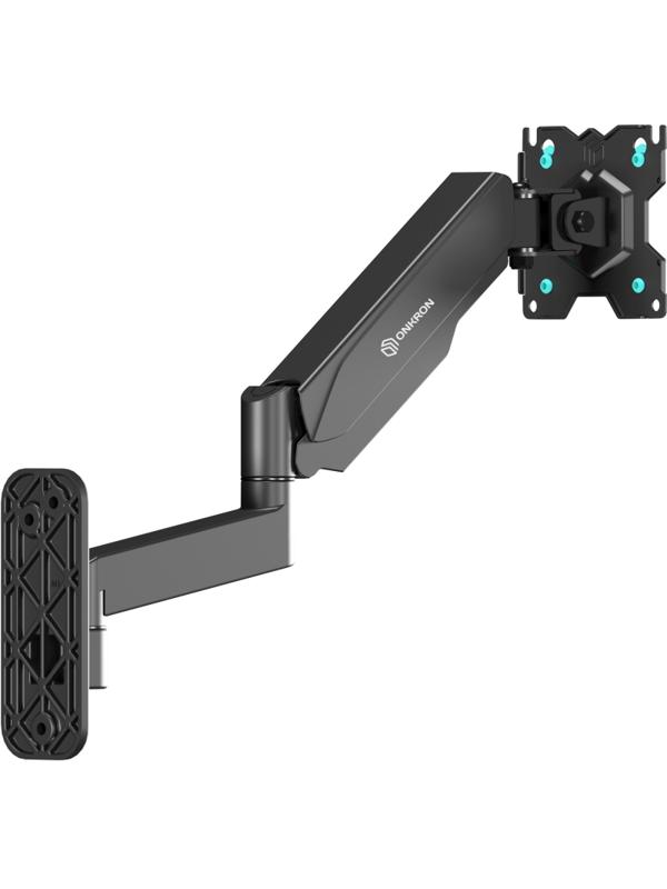 Кронштейн Onkron G150, TV 13-34, газлифт, настенный, наклонно-поворотн, чер