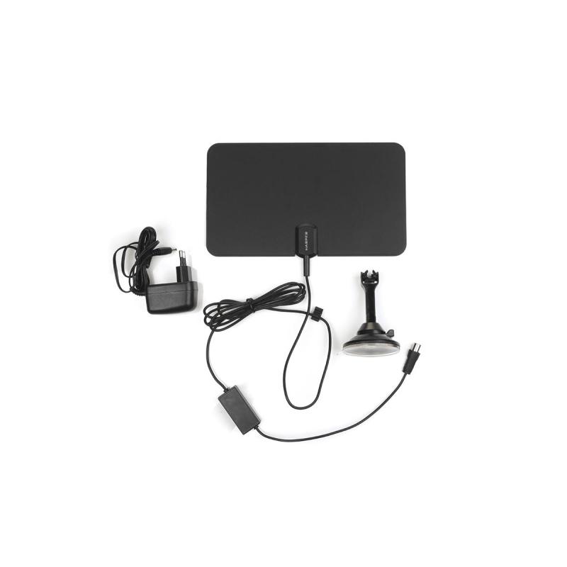 Антенна телевизионная HARPER ADVB-2825,25 дБ,комнатная активная,насто/насте