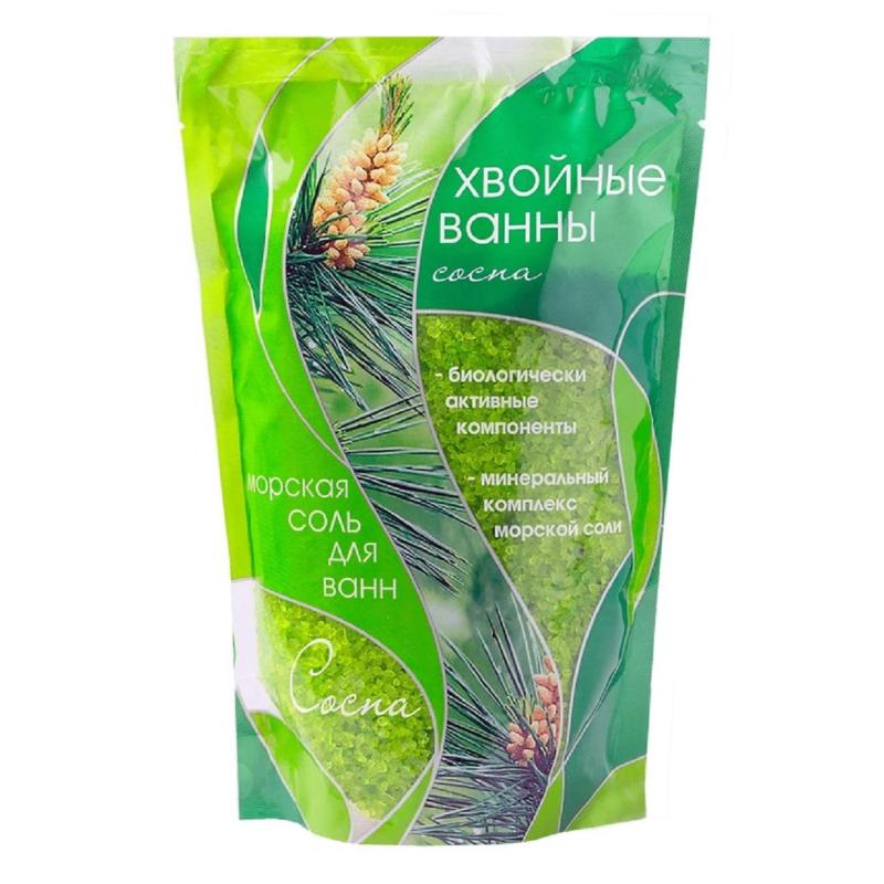 Соль для ванн природная  Хвойные ванны в ассортименте 1кг