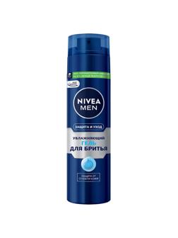 Гель для бритья увлажняющий Nivea Men Защита и уход  200 мл  81760