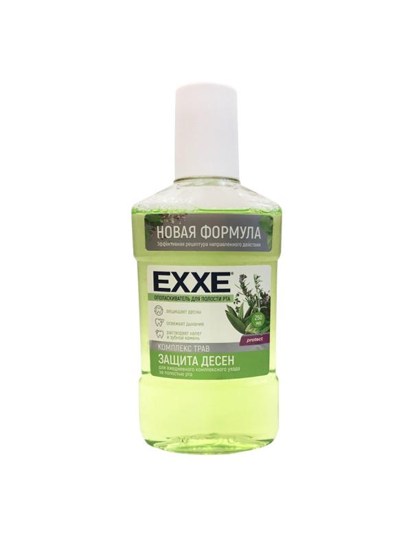Ополаскиватель для полости рта EXXE Защита десен (зеленый) 250 мл С0006465