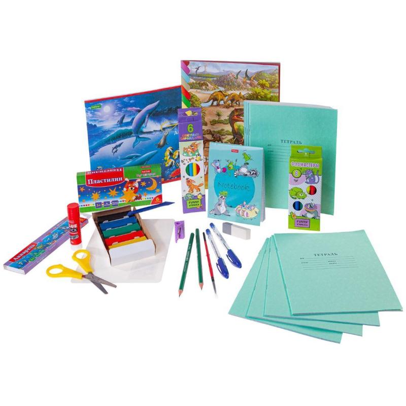 Набор первоклассника Hatber Учись с удовольствием! СВЕТОФОР 27предм, 075188