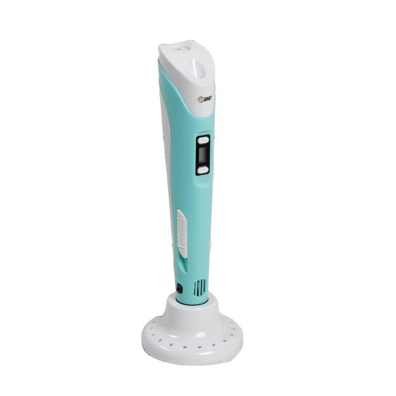 3D-ручка 3Dali Plus KIT FB0021B голубая, трафарет и пластик в наб. 2300733