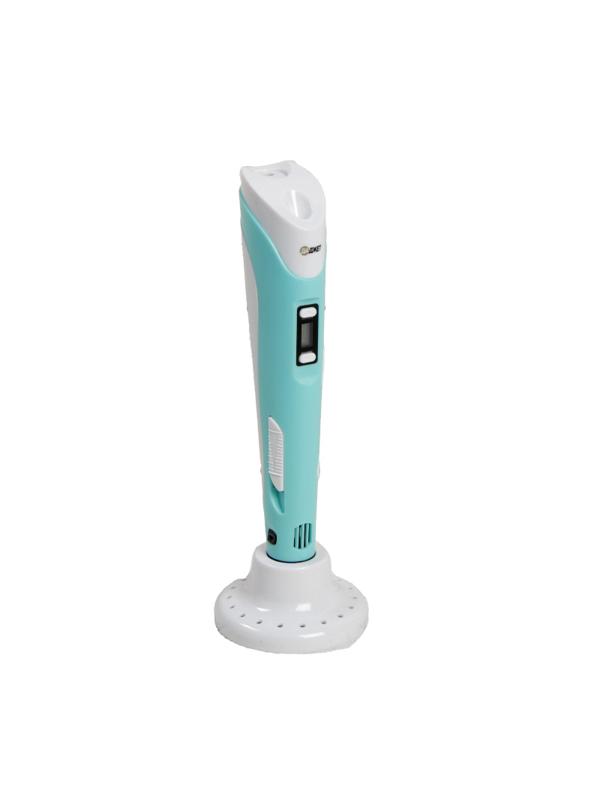 3D-ручка 3Dali Plus KIT FB0021B голубая, трафарет и пластик в наб. 2300733