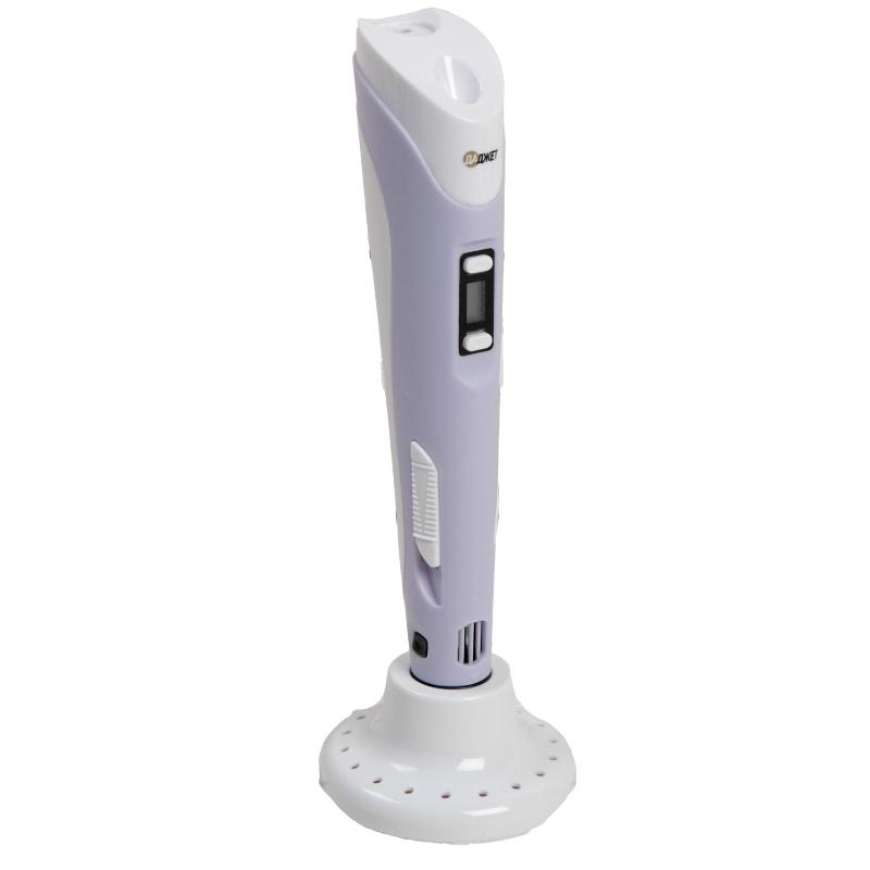 3D-ручка 3Dali Plus KIT FB0021P фиолетов, трафарет и пластик в наб. 2300732