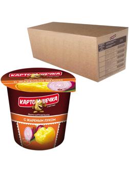Картофельное пюре Картошечка с жар. Луком, 12штx41г/уп